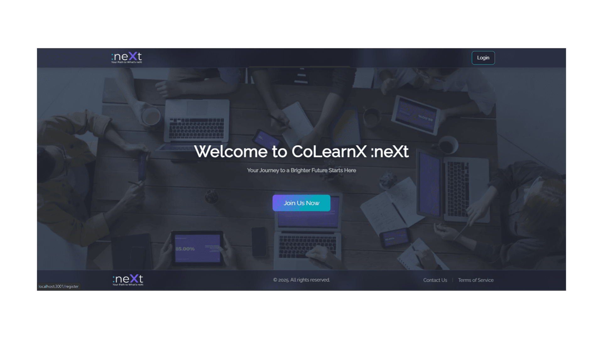 CoLearnX: neXt - Homepage