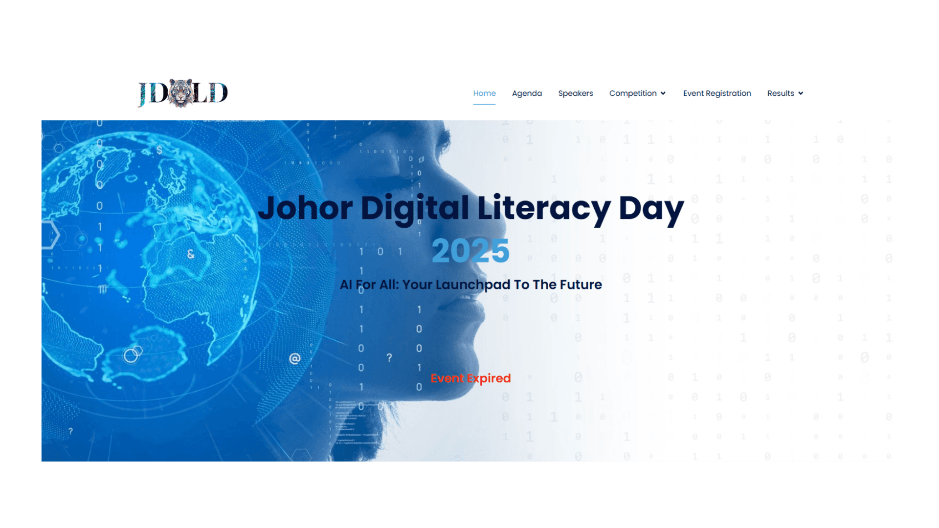 Johor Digital Literacy Day 2025 (JDLD) - Landing